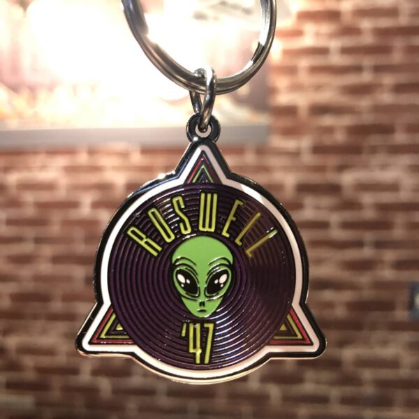 Roswell 1947 Metal Keychain