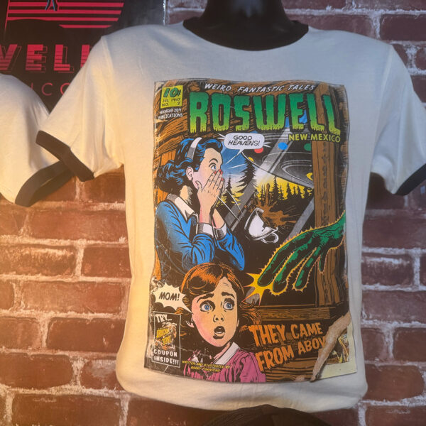 Roswell Comic #2 Ringer Tee