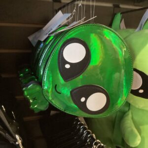 Green Baby Alien Crossbody Bag