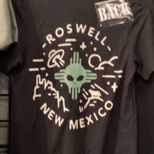 Desert Alien Zia Black Tee