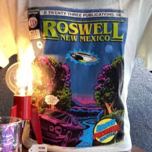 Roswell Comic Ringer Tee