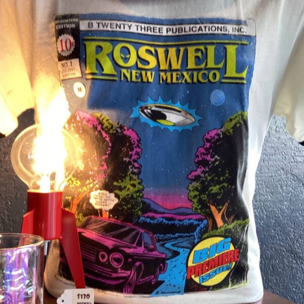 Roswell Comic Ringer Tee