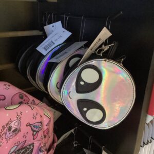 Alien Face Wristlet (Silver)